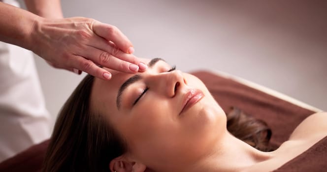 The Beauty of Wellness: Portrait of a Young Woman Spa Day