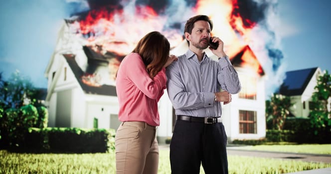 Urgent call for help as wildfires threaten homes and lives.