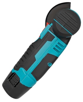 Lightweight and powerful battery powered mini angle grinder.