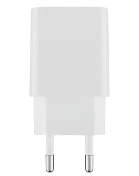 Stylish power adapter in a minimalistic design. Suitable for smartphones, tablets and other devices.