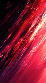 Swirls of vibrant red and pink colors blend together, creating an abstract design that suggests the illusion of depth and motion. Subtle hints of brightness add cosmic intrigue to the scene.