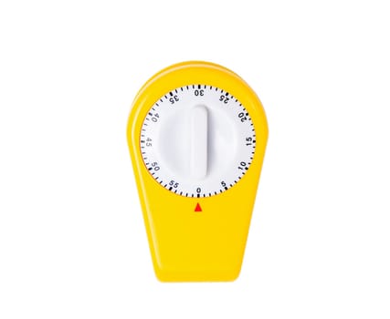 Yellow kitchen timer in the form of a clothespin, for precise keeping of cooking time, isolated on transparent background, a simple but effective tool for time management in the kitchen,