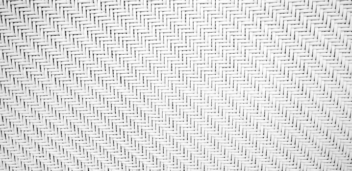 white background with natural woven wicker rattan texture. Abstract braided Pattern