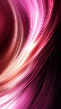 Pink and purple light trails create a dynamic and elegant abstract composition