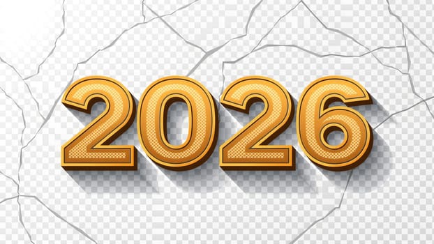 The year number 2026, image symbolic, happy new year