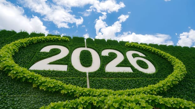 The year number 2026, image symbolic, happy new year