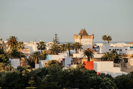 Assilah in Morocco. Moroccan architecture and culture. Travel destinations in Morocco. Moroccan landmarks. Visit Morocco. Arab culture. Summer trip