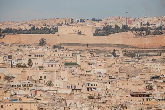 Fes in Morocco. Moroccan architecture and culture. Travel destinations in Morocco. Moroccan landmarks. Visit Morocco. Arab culture. Summer trip