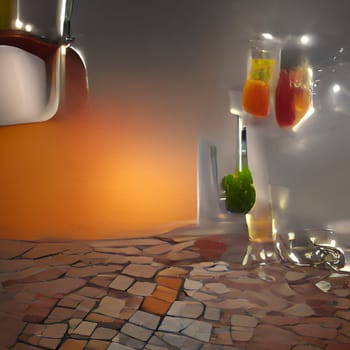 Art abstract background painting picture illustration generated ai alt image design decor. High quality 3d illustration