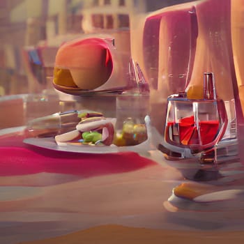 Art abstract background painting picture illustration generated ai alt image design decor. High quality 3d illustration