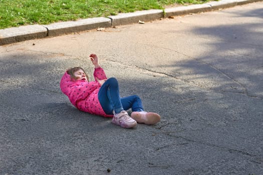 physical suffering or discomfort caused by illness or injury. move downward, typically rapidly and freely without control
