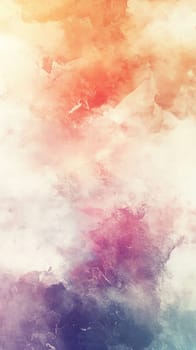 Soft textures and vibrant colors merge in an abstract artwork filled with warm oranges, pinks, and cool purples, evoking a feeling of serenity and creativity.