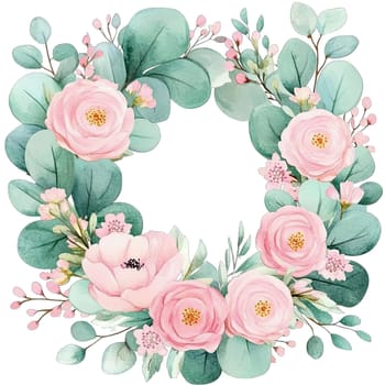 A delicate arrangement of lavender stems in shades of purple and pink is surrounded by lush green leaves. This artistic representation highlights the beauty of nature s colors.