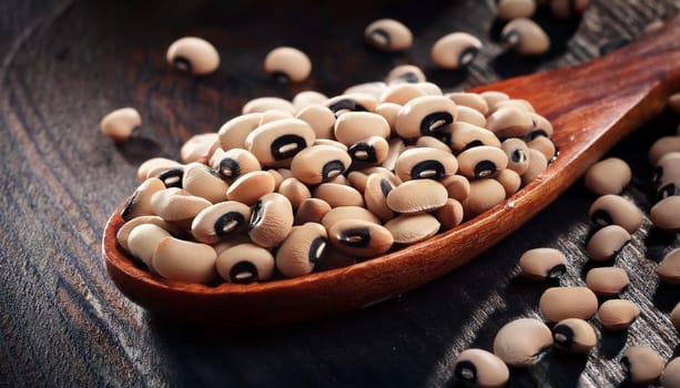 black eyed peas beans AI generated image