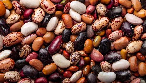 mixed beans vegetarian food AI generated image