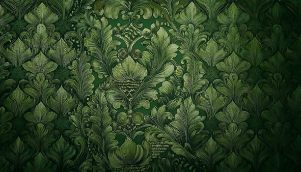 vintage victorian wallpaper background AI generated image