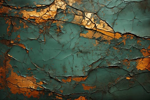 Grunge and rustic metal background, created with generative AI