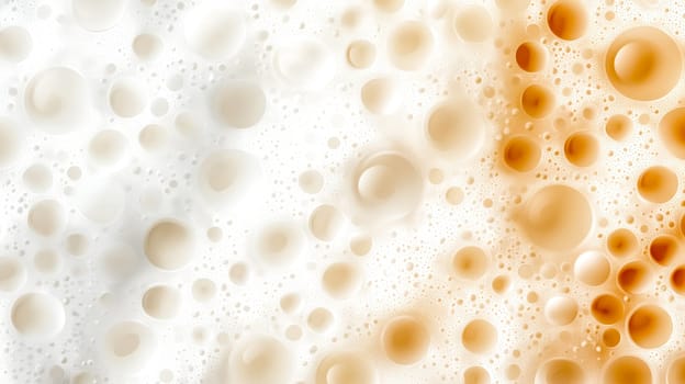 Seamless texture featuring foam bubbles with soft reflections, creating an abstract pattern perfect for use as backgrounds and textures in various design projects