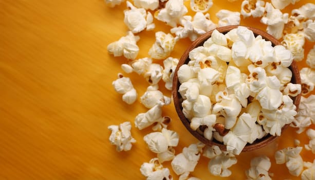 pop corn maize food AI generated image