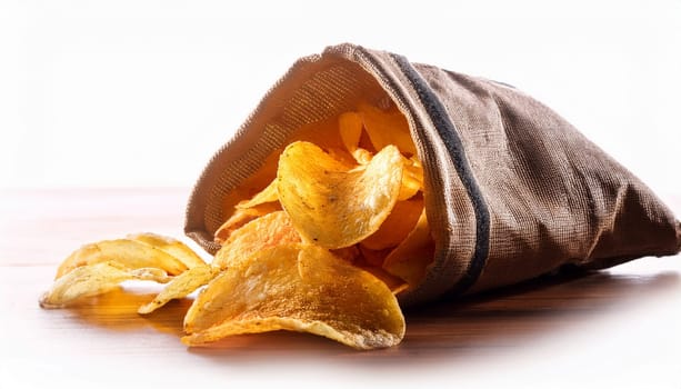 bag of chips snack food AI generated image
