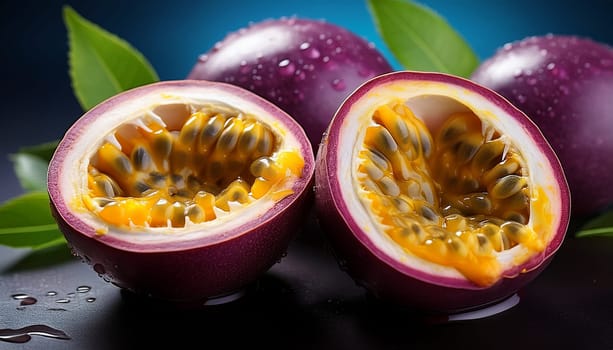passion fruit vegetarian food AI generated image