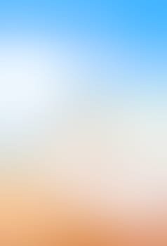 Soft gradient background in shades of blue, white, and peach, ideal for adding text or graphics for a minimalist or airy design.