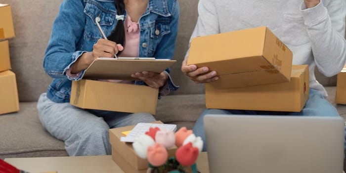 With an emphasis on e-commerce success, they work together to manage inventory and orders, demonstrating effective communication and planning.
