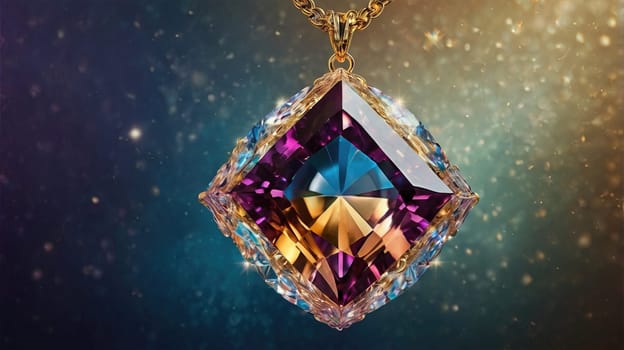 A stunning crystal ball with vibrant rainbow colors, ideal for artistic displays and photography. This enchanting piece adds elegance and luxury to any setting, captivating everyone who sees it.