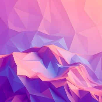 Art abstract background texture pink purple paper texture geometric generated ai alt 3D render illustration wallpaper poster graphic design waves . High quality 3d illustration