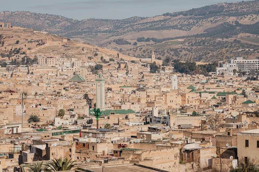 Fes in Morocco. Moroccan architecture and culture. Travel destinations in Morocco. Moroccan landmarks. Visit Morocco. Arab culture. Summer trip