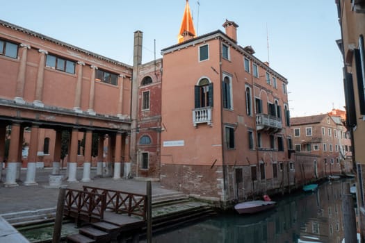 San Francesco della Vigna Serene Renaissance Church in Venice. High quality photo