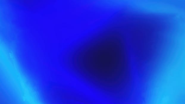 Neon tunnel with shapes. Computer generated 3d render