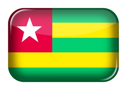 A Togo web icon rectangle button