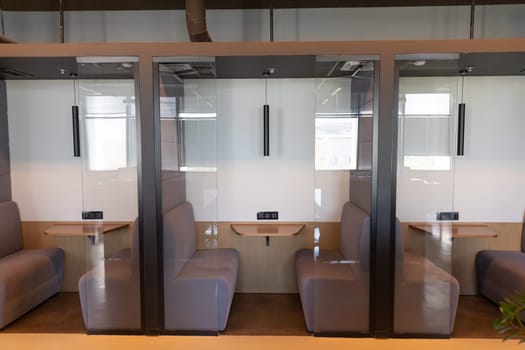Office interior for coworking business