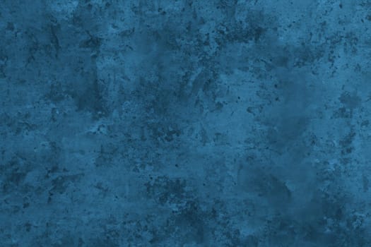 Abstract decorative dark blue plaster wall background