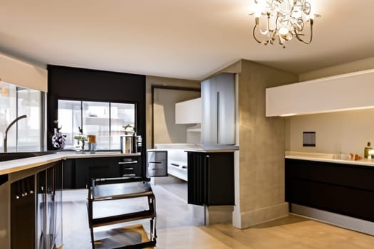 image of beautiful kitchen in new luxury home