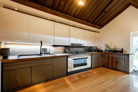 image of beautiful kitchen in new luxury home