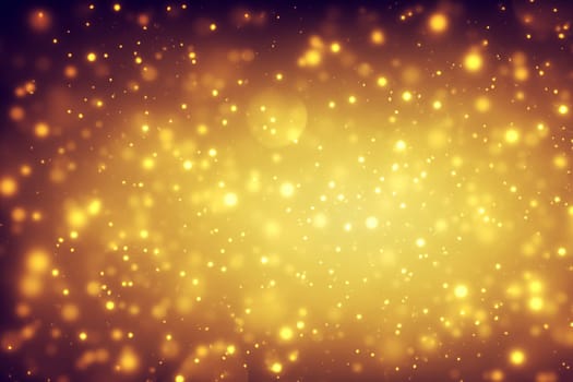glittering soft golden light background. abstract light surface