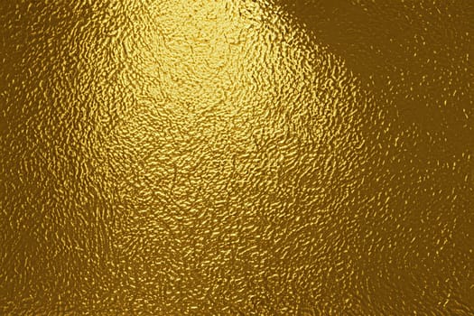 gold foil background with light reflections. golden textured abstract background