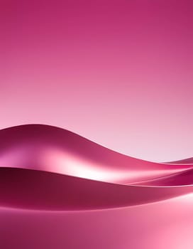Soft pink waves undulate smoothly against a tranquil backdrop, evoking a sense of calm and harmony. The abstract design invites viewers into a world of gentle movement and fluidity.