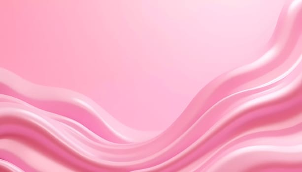 Soft pink waves undulate gracefully across the canvas, evoking tranquility and enchantment while inviting the viewer to embrace a world of artistic beauty and creative expression.