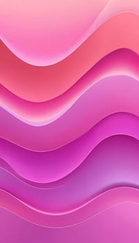 The vibrant pink waves blend seamlessly, creating an abstract landscape that evokes tranquility and artistic expression. Soft curves invite the viewer to explore their creativity.