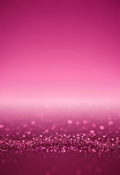 A soft gradient of pink hues envelops the space, dotted with shimmering highlights that dance across the surface, inviting imagination and artistic expression to flourish.