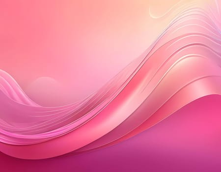 Soft, flowing waves of pink intertwine, forming a mesmerizing abstract background. This design evokes a sense of calm and creativity, perfect for inspiring visual explorations.