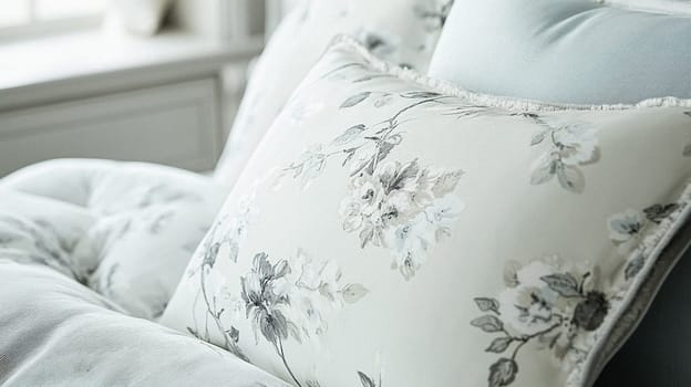 Winter interior design and decoration, elegant country cottage style room, soft neutral tones and cosy atmosphere in an English countryside manor home interior idea