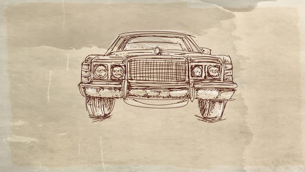 hand drawn illustrations portraits, animal objects and landscapes