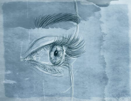 hand drawn illustrations portraits, animal objects and landscapes