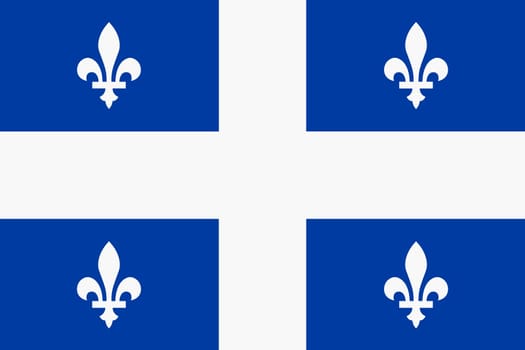 A Quebec Canada flag background illustration