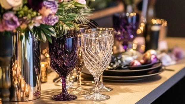 New Year party decor, home decoration for festive holiday celebrations