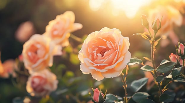 English rose garden, elegant floral archways, and serene countryside landscapes. Timeless charm, pastel hues, and romantic beauty create an enchanting outdoor retreat idea
